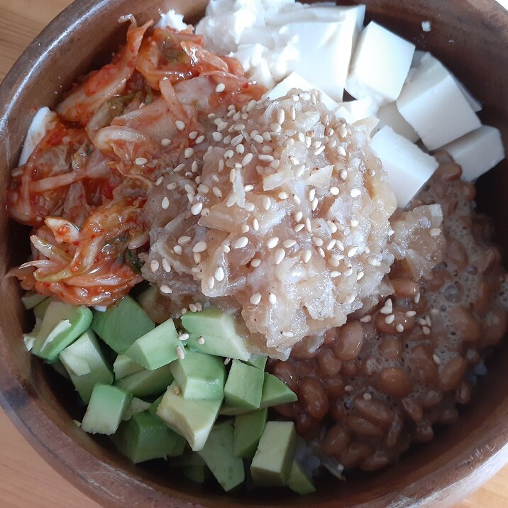 食欲のない時に！豆腐のヘルシー冷丼！